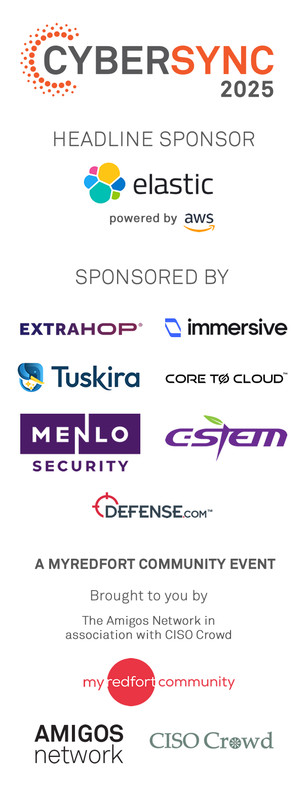 CyberSync sponsors