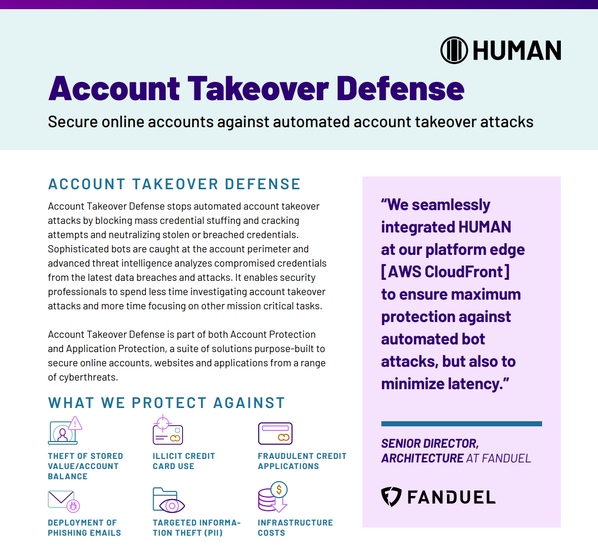 >Account Takeover Defense